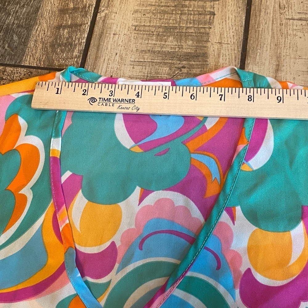 Adrienne Multicolor Abstract blouse - Picture 5 of 9